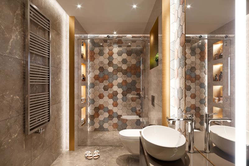 Elegant Bathroom Tile Design